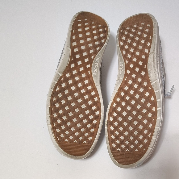 Hey Dude Welsh Grip Shoe Men's Light Gray Size 10 - Picture 5 of 8